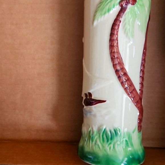 VTG HULA GIRL, toppless Harvey's, Lake Tahoe, Ceramic Glass - Picture 7 of 13